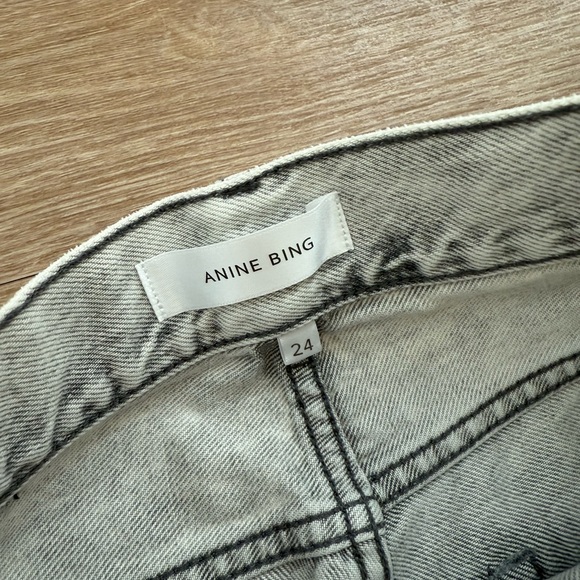 Anine Bing Brenda Straight Leg Jeans - Picture 5 of 5